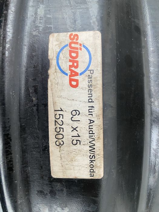 Диски 5/100 r15 комплект Polo, Golf, Fabia, Octavia, Bora, Roomster
