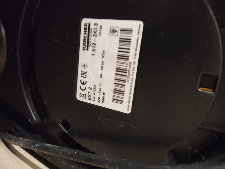 Mop parowy Karcher/uszkodzona śruba do zakręcenia