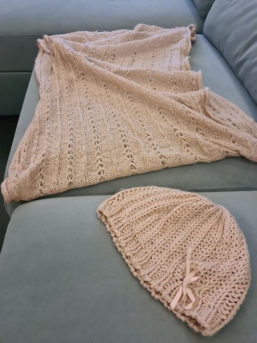 Gorro e gola conjunto