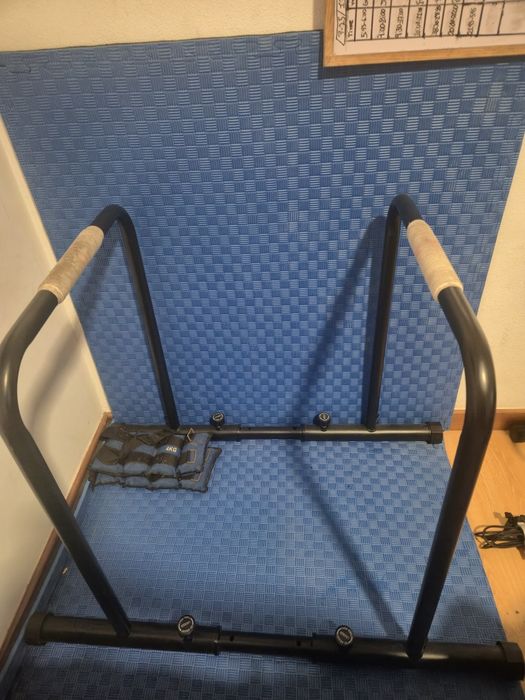 Barra de aluminio fitness