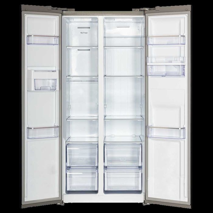 Side by Side 500L dark inox Jocel dispensador água