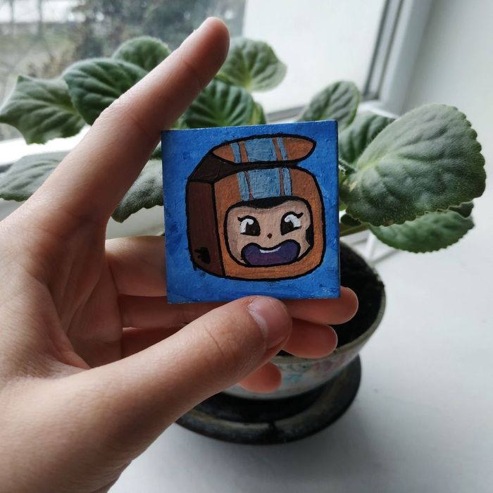 Малюнок-магнітик з улюбленцем або смішною картинкою