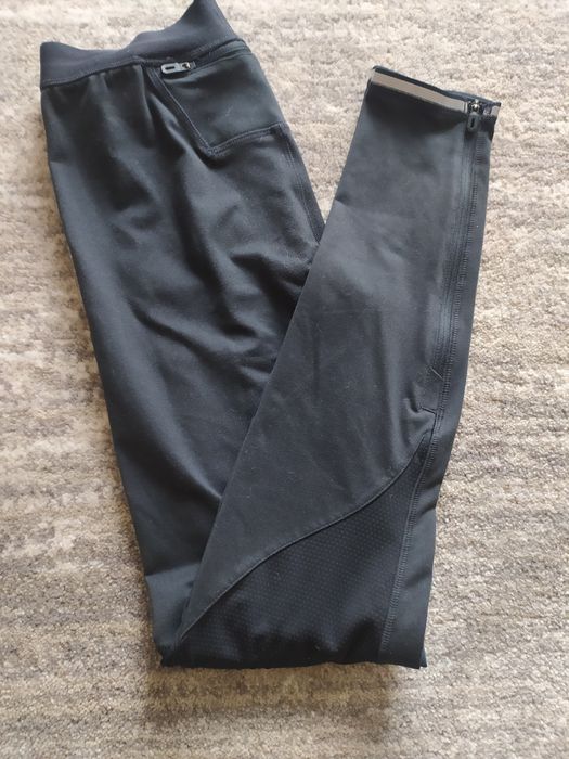 Legginsy damskie z zameczkami w rozmiarze S