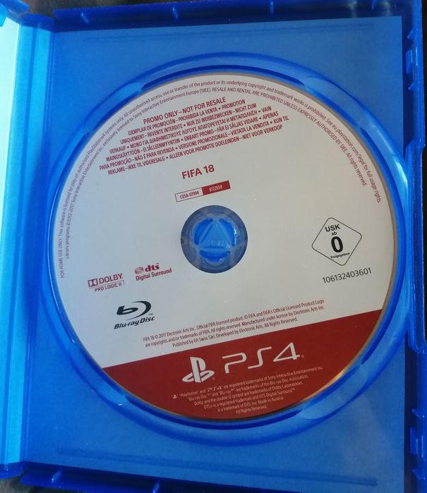 FIFA 18 - PS4 versão promocional