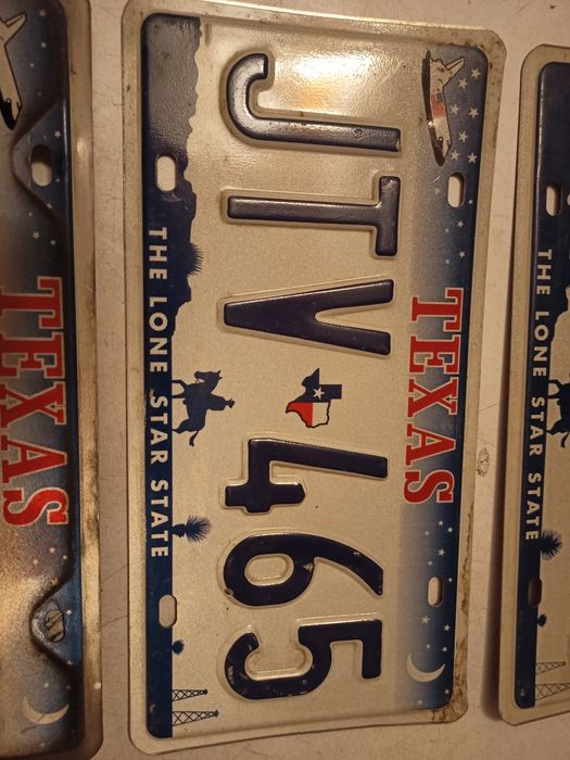 Tablice rejestracyjne USA Texas