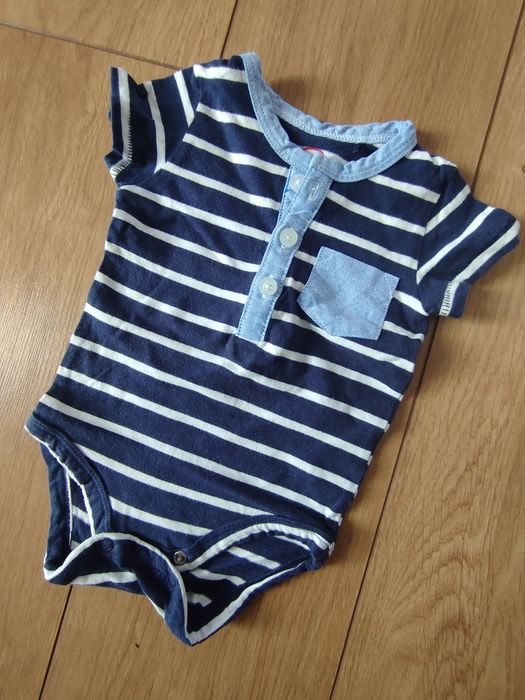 Zestaw 4 szt body z krótkim rękawem r. 68 dla chlopca