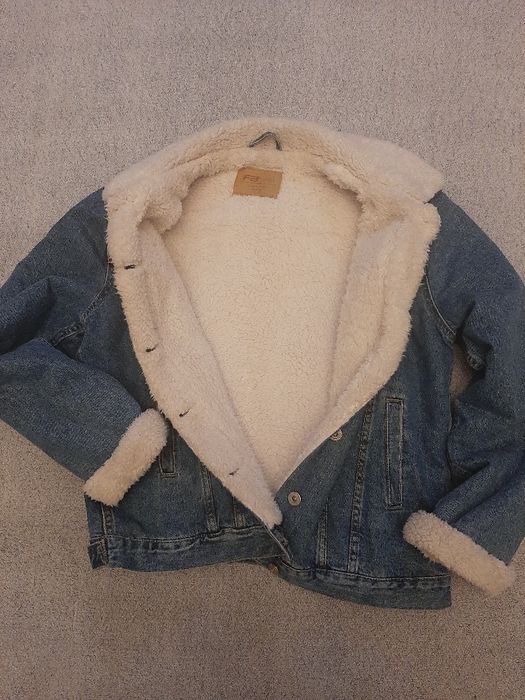 Kurtka jeansowa zimowa