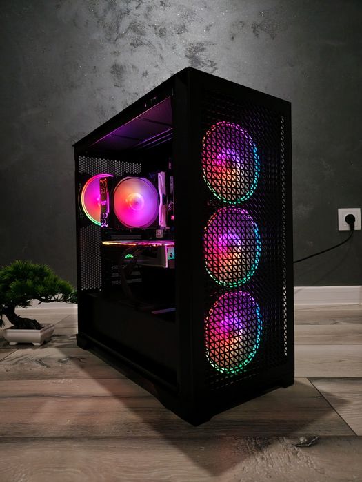 Komputer gamingowy RX 5700 XT Nitro+ 8GB | Xeon E5-2680 v4 14C/28T | 16GB RAM | 768GB SSD | ARGB | JAK NOWY |