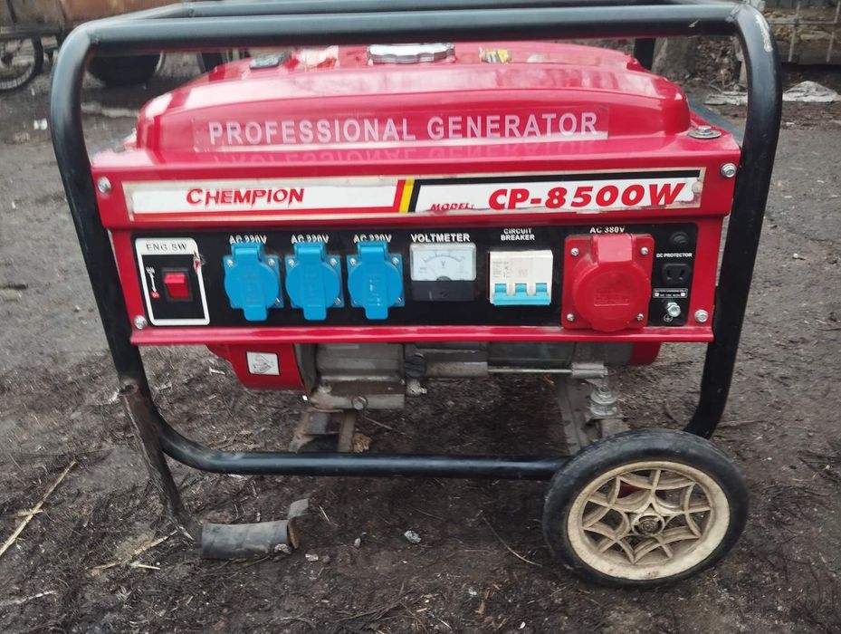 Бензиновий генератор Chempuon CP-8500W