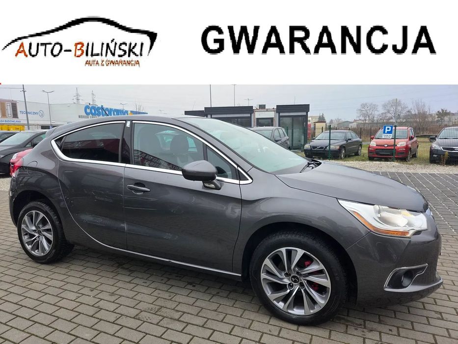 Citroën DS4 1.6HDI 115KM 6Bieg.ALU17 Navi Parktr Blueto.Nowy Rozrząd Faktura Gwara