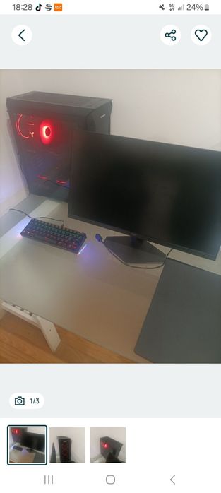 Monitor AOC 180hz