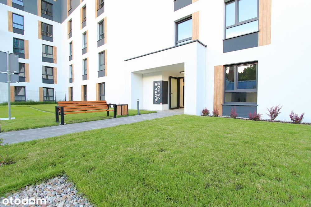 Mieszkanie 3 pokoje 57,6 m² GRUNWALD ul. Ptasia - Widok 2