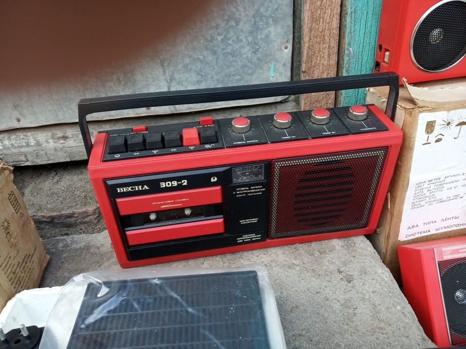 Касетный магнитофон магнитофон ссср Беларусь 302