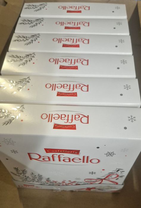 Raffaello karton 6 paczek po 260g Długa data