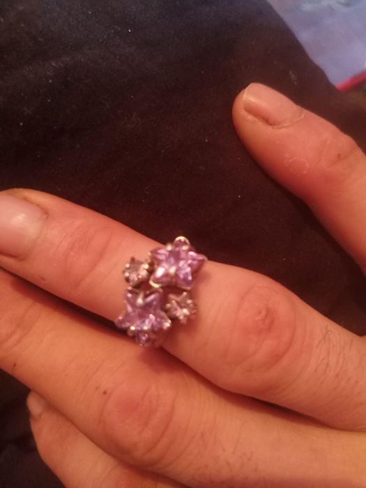 Кольцо серебро 17