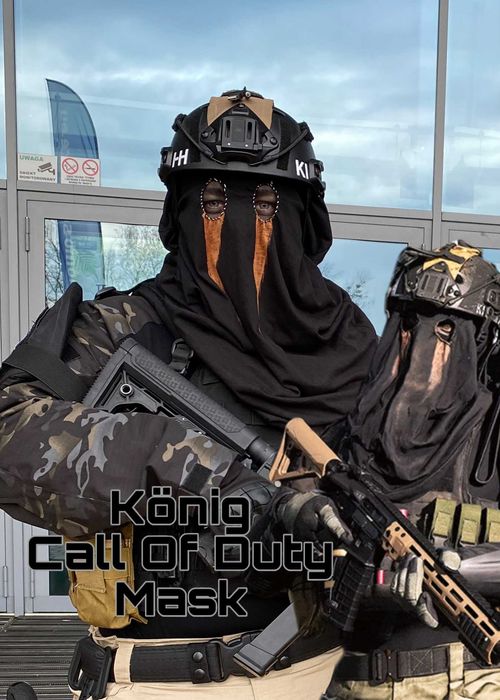 Maska König Call of Duty cosplay Konig COD HANDMADE