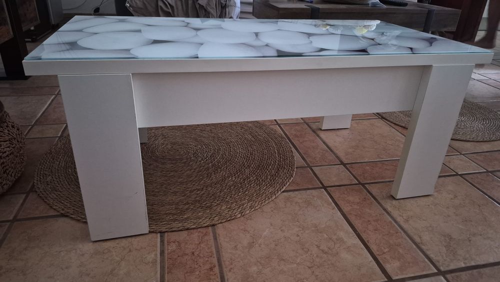 Mesa de centro branca