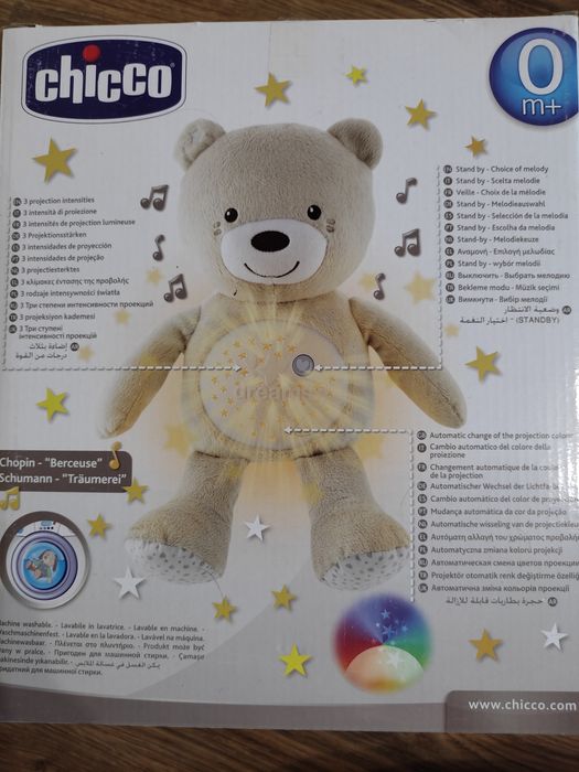 Pluszowy Miś projektor Chicco