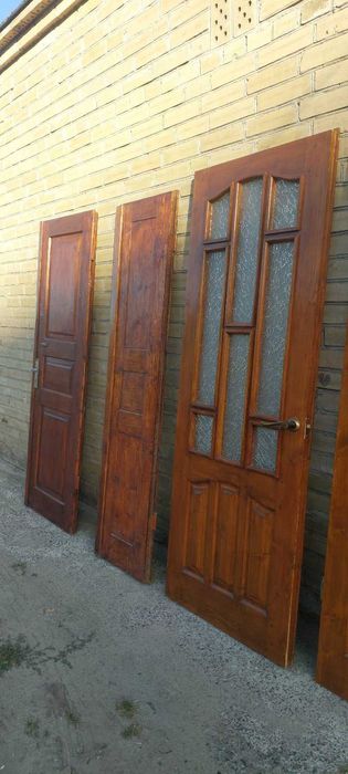 Двері міжкімнатні дерев'яні,двери,різні,за всі ціна дешева.