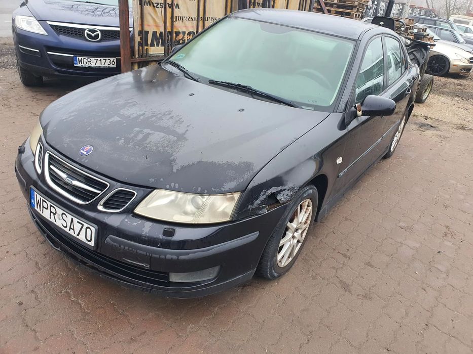 saab 93 9-3 II maska zderzak lampa grill błotnik drzwi zbiornik paliwa szyba lusterko klamka