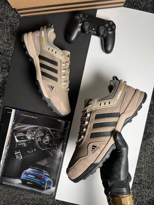 Чоловічі кросівки адідас Adidas Climaproof Brown Beige [41-45]