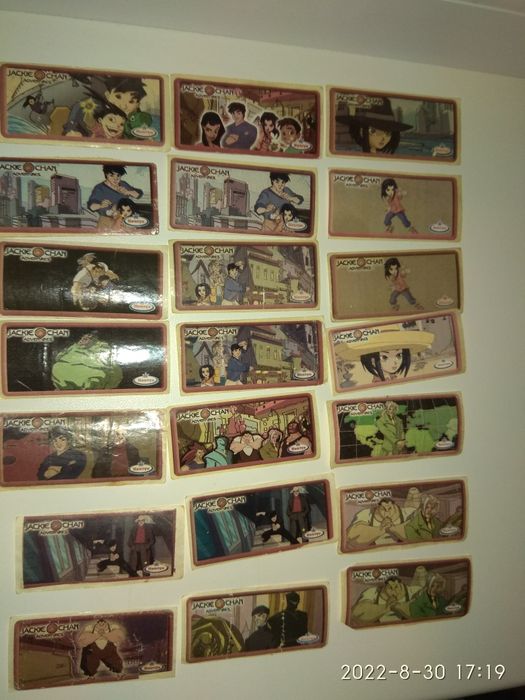 Наклейки 90-2000 Джеки чан вкладиши: 600 грн. - Колекціонування Дніпро ...