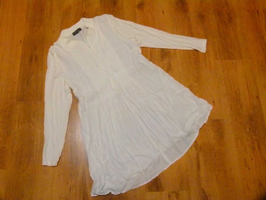 Mint Velvet tunika biała boho rozm 40 L