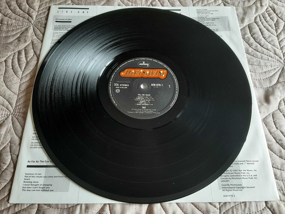 TNT - Tell No Tales - Europa - Vinil LP