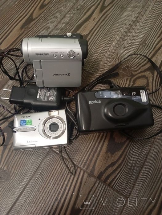 Відеокамери фотоапарат все одним лотом