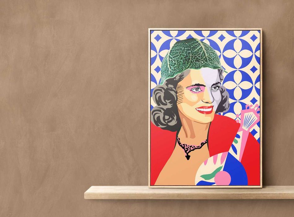 Ilustração "Amália"