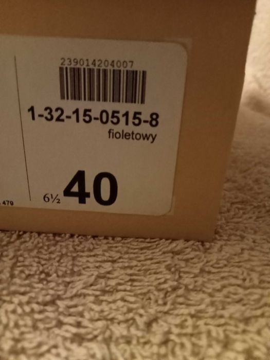 Czółenka  eko skóry fiolet