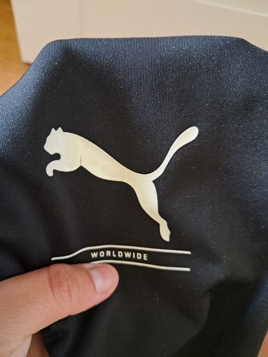 Czarne legginsy damskie PUMA M