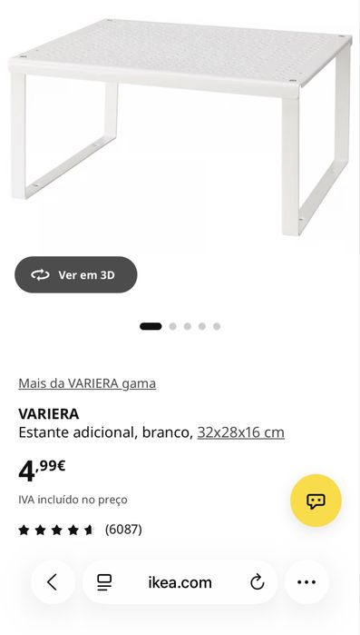 Estante Adicional Variera IKEA