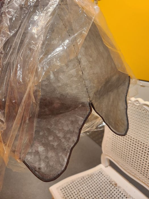 Candeeiro de teto, ferro cinza