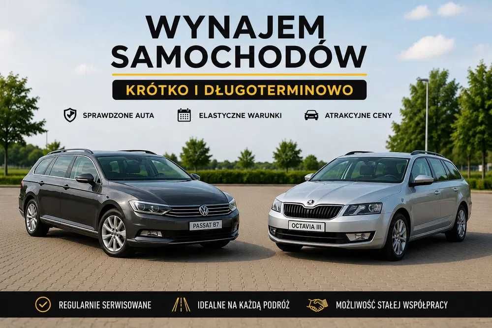 Wypożyczalnia Samochodów | Krótko i długoterminowo