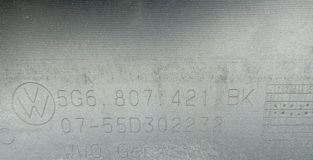 Pára-choques trás VOLKSWAGEN Golf VII (5G1, BQ1, BE1, BE2)