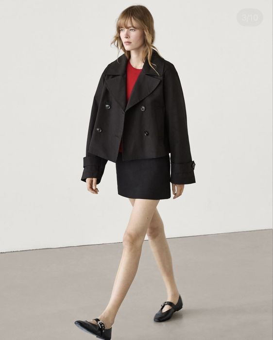 Тренч massimo dutti