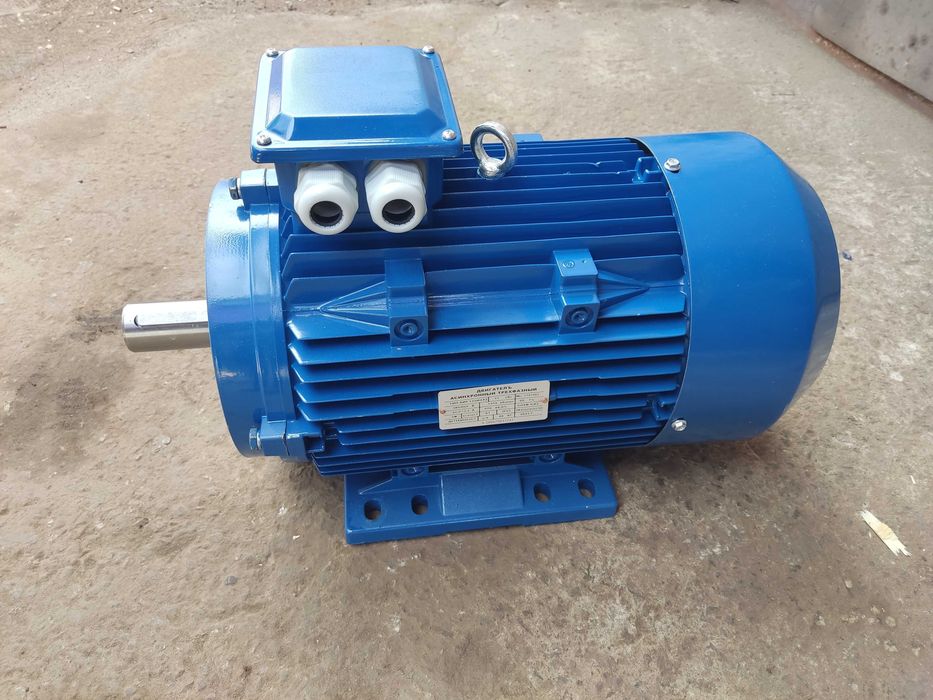 Электродвигатель 11 кВт 1450 об/мин тип АИР132М4У3 Лапы 380В