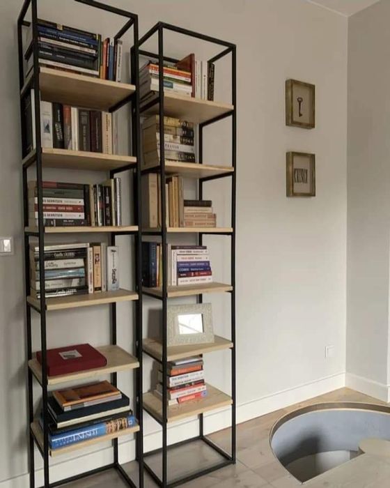 Regał loft, biblioteczka