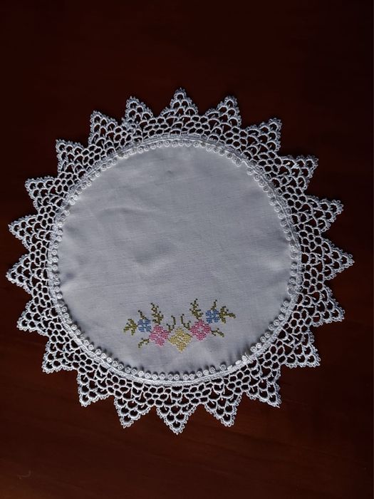 Naprons em ponto Cruz