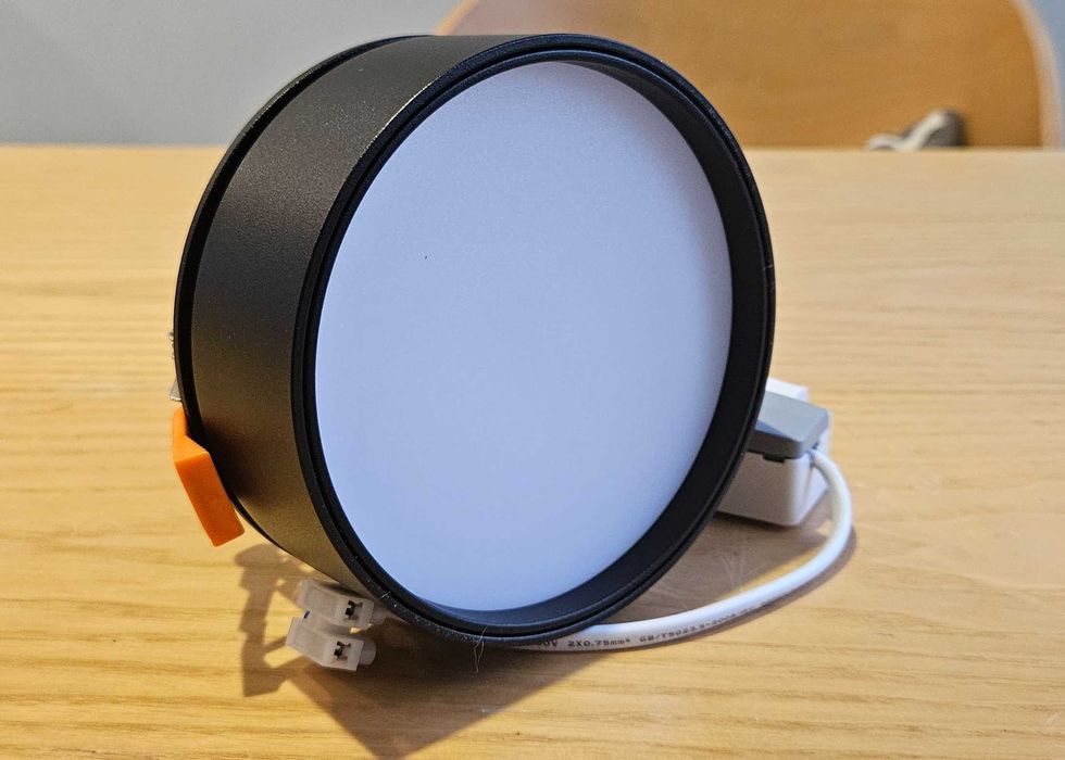 Lampa reflektor Azzardo AZ4535 wpuszczana sufitowa MONA SPOT 18W czarn