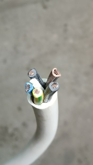 Кабель ПВСн 5*6 Одескабель (залишки)