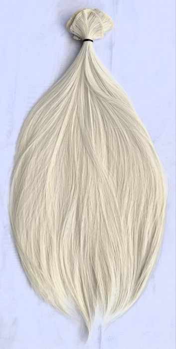 Platynowy blond zimny odcień włosy doczepiane clip in