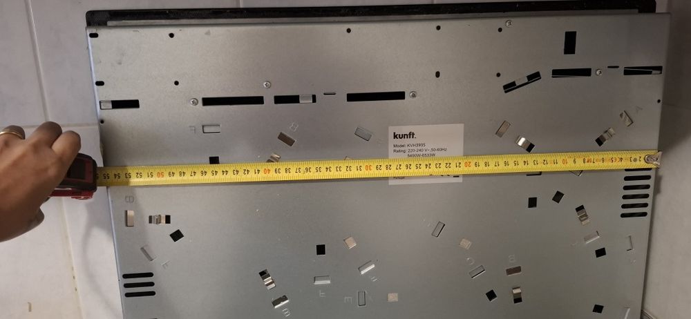 Placa vitrocerâmica Kunft modelo KVH3935