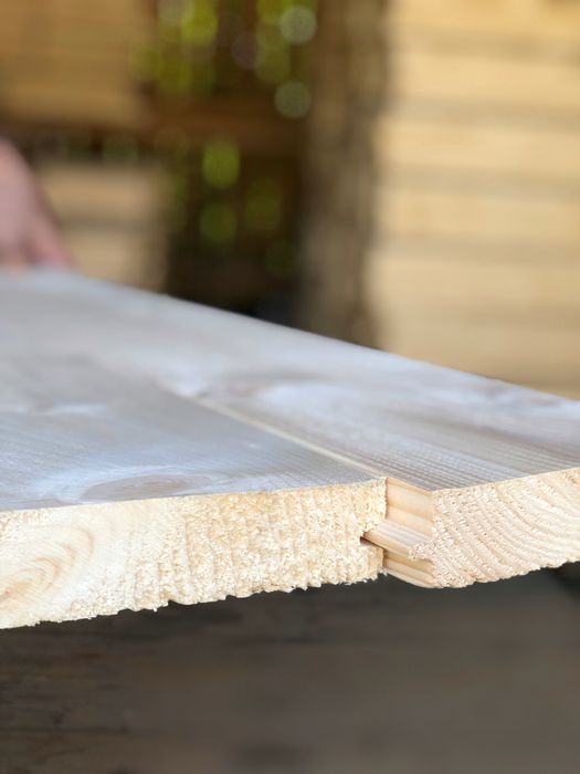 Обшивочна дошка стругана/ Вагонка смерекова/ Імітація бруса/ Підлога