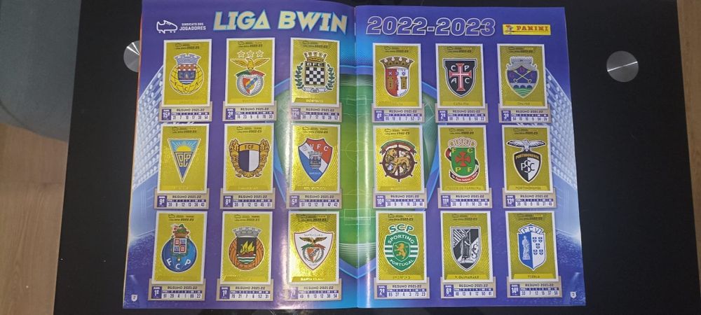 Caderneta futebol 2022-23