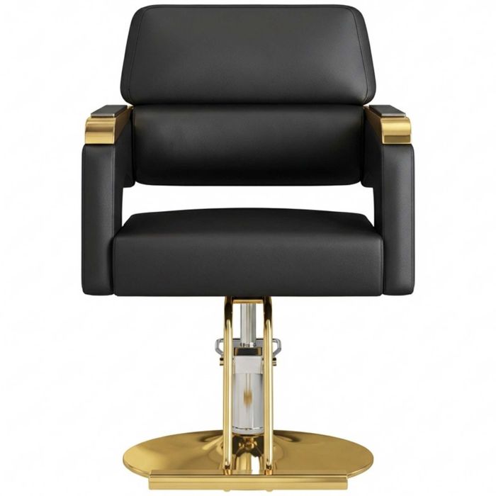 Перукарське крісло MilorenGold на гідравліці з підставкою для ніг Нові