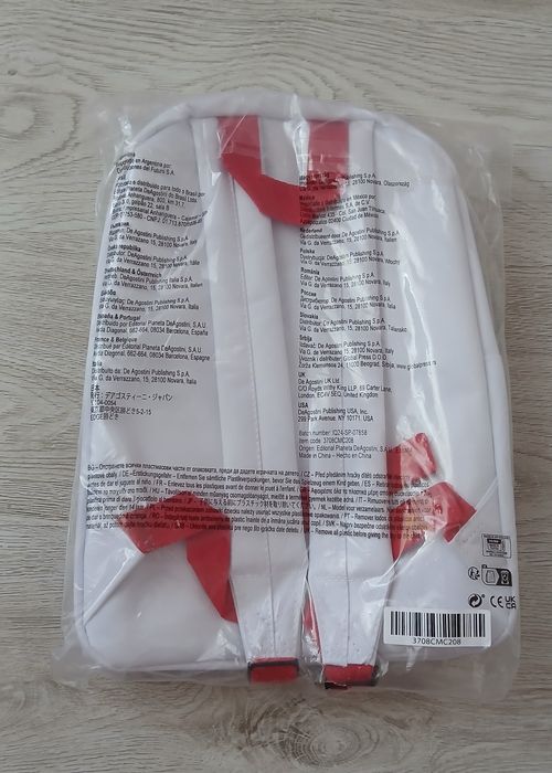 Biały plecak Mickey Mouse