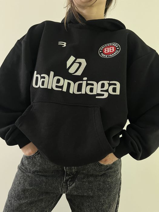 Bluza z kapturem Balenciaga  unisex oversize