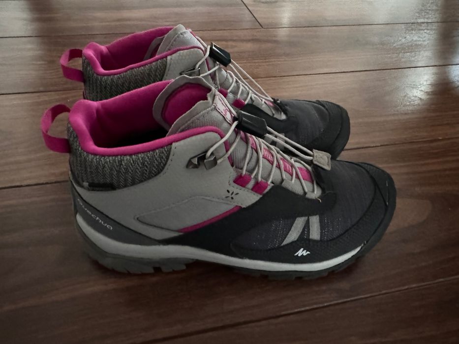 Buty dziewczęce trekingowe wiosna wkładka 23 cm